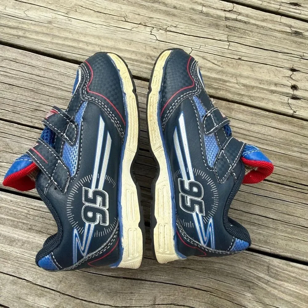 Disney Pixar Cars Lightning McQueen Kids Sneakers Shoes